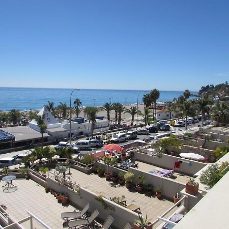 Nerja 1ª Linea De Playa De Burriana , Terraza Grande Al Mar Apartment Luaran gambar