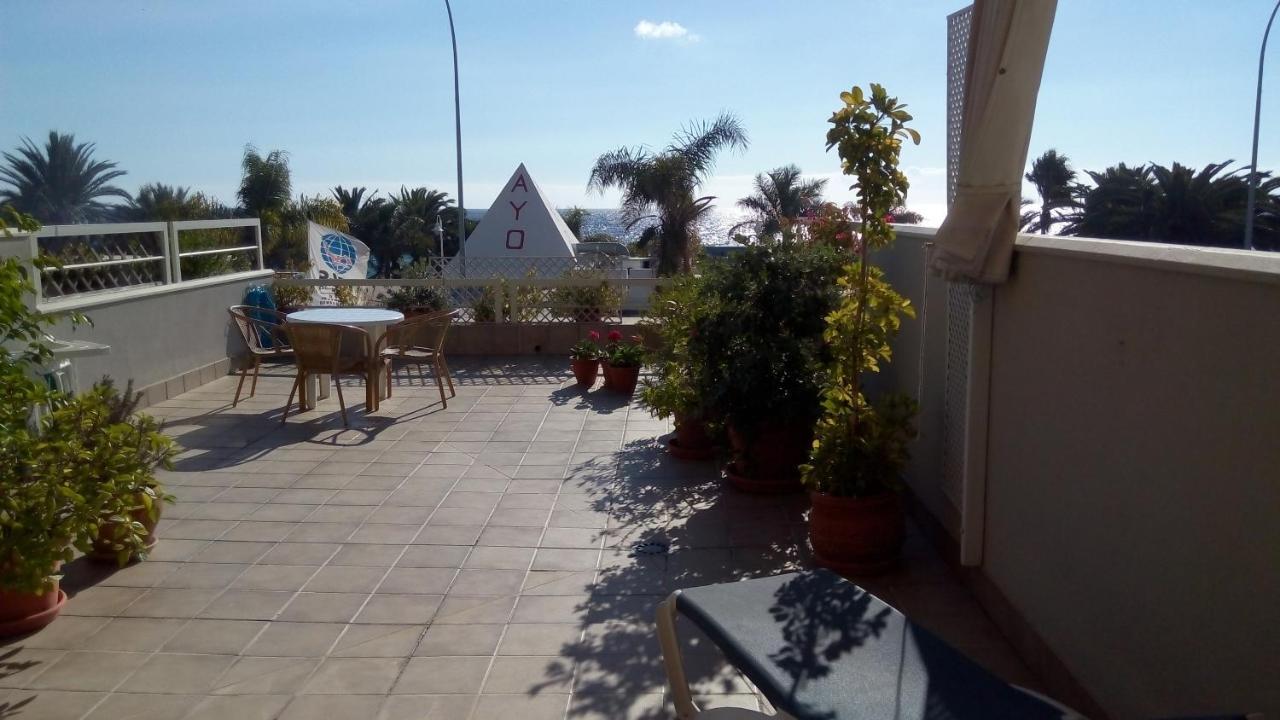 Nerja 1ª Linea De Playa De Burriana , Terraza Grande Al Mar Apartment Luaran gambar